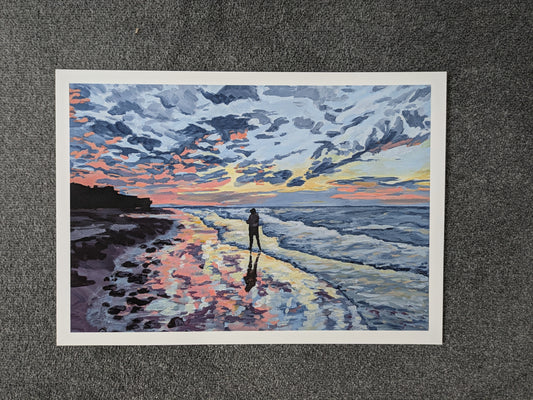 Sunset at the Beach PRINT