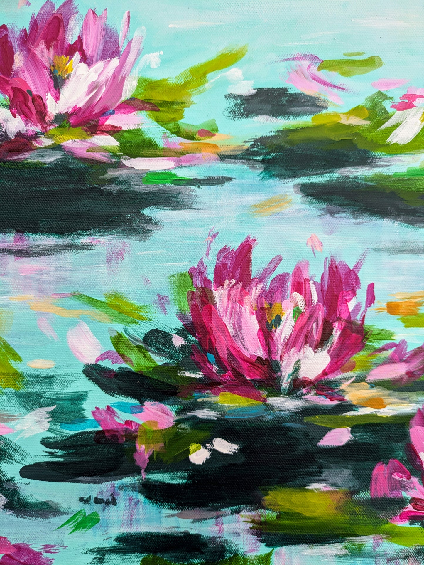 Pond Life (60x60cm)