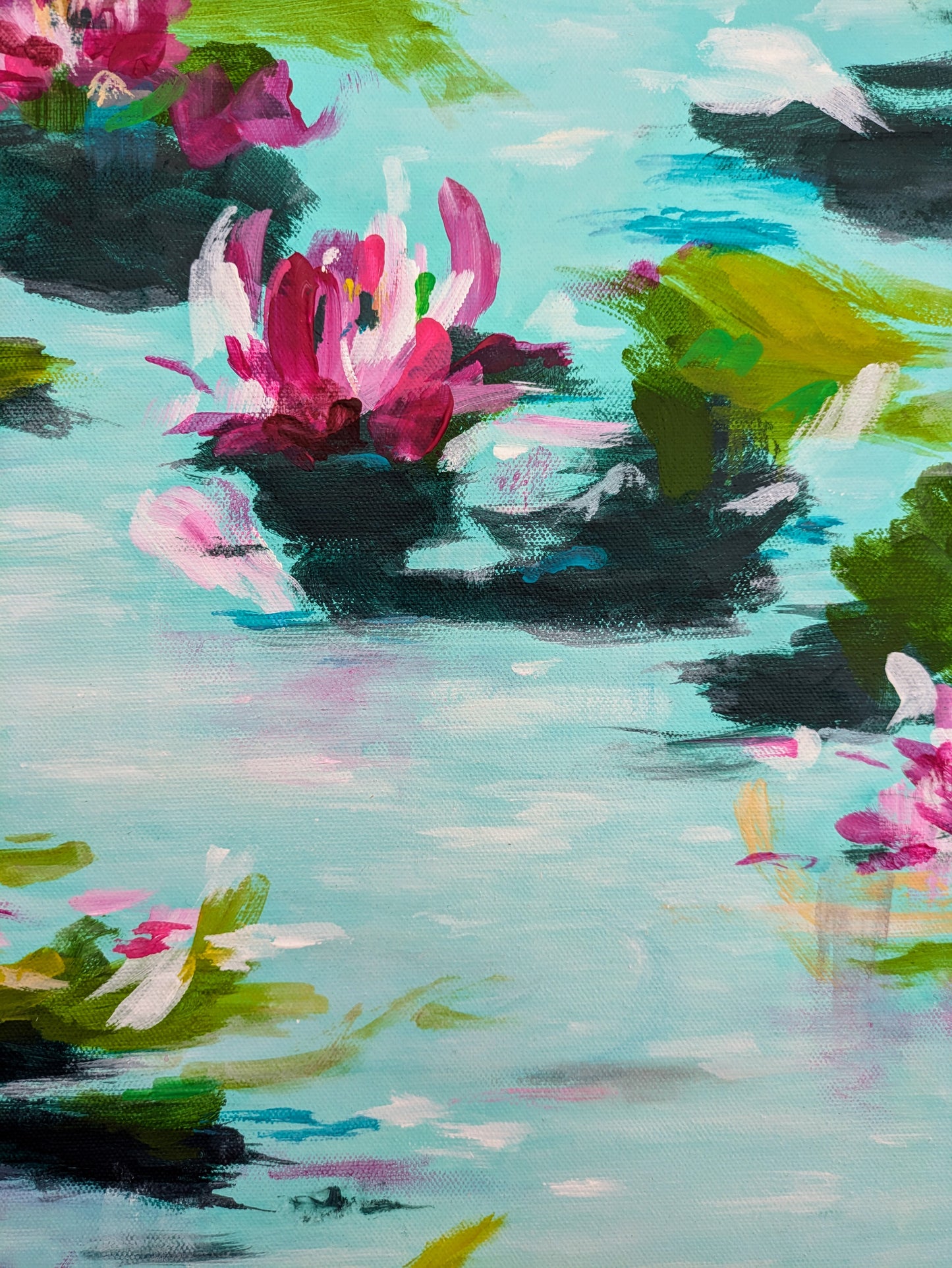 Pond Life (60x60cm)