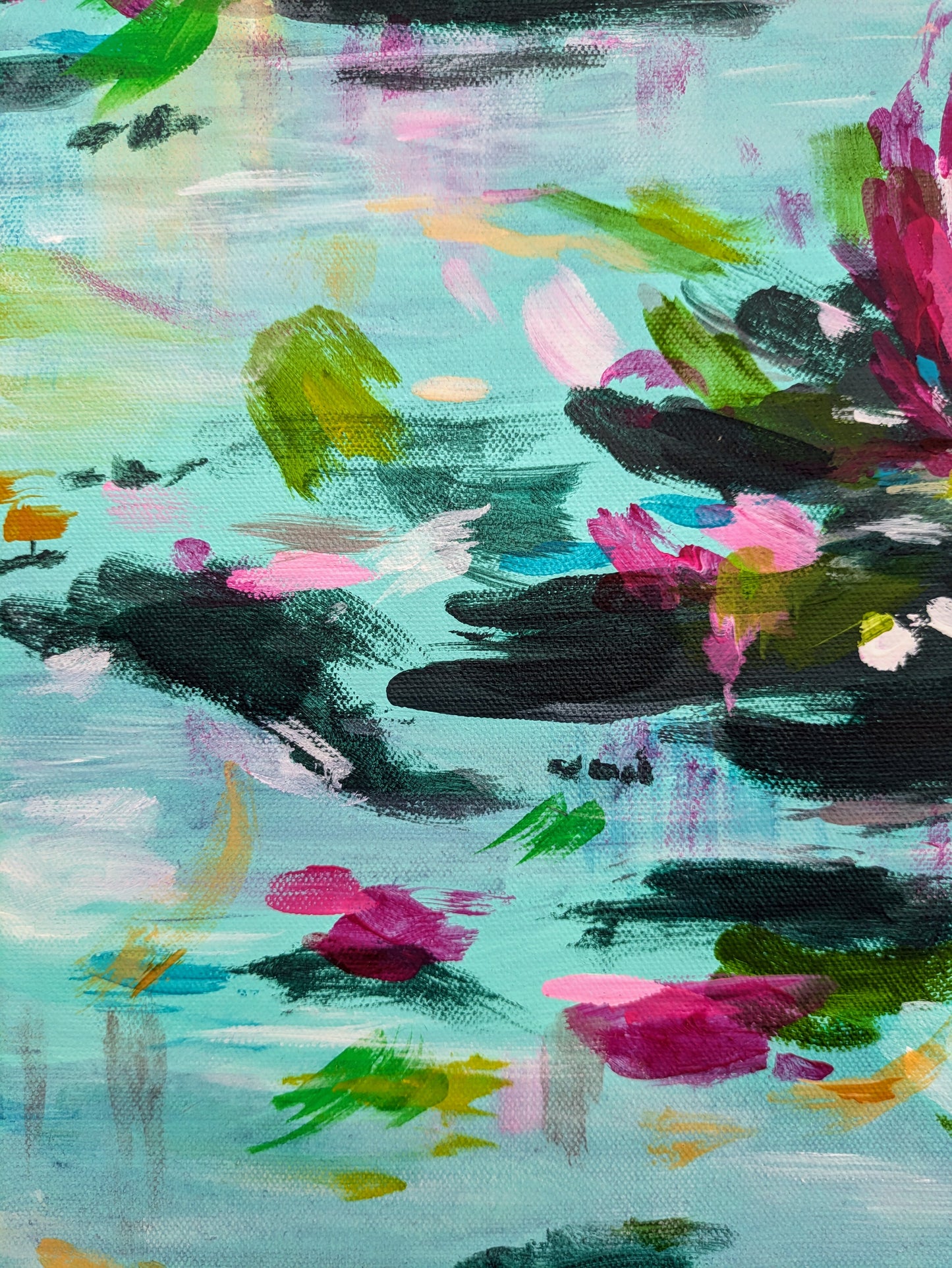 Pond Life (60x60cm)