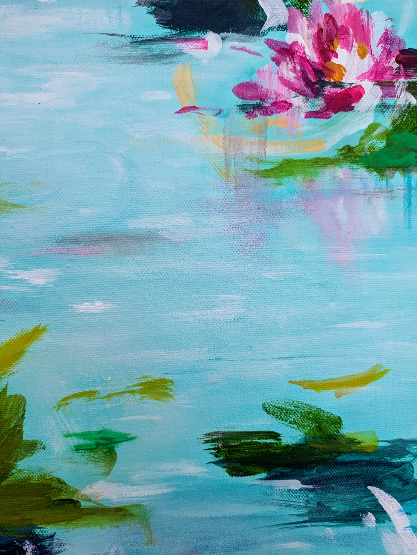 Pond Life (60x60cm)