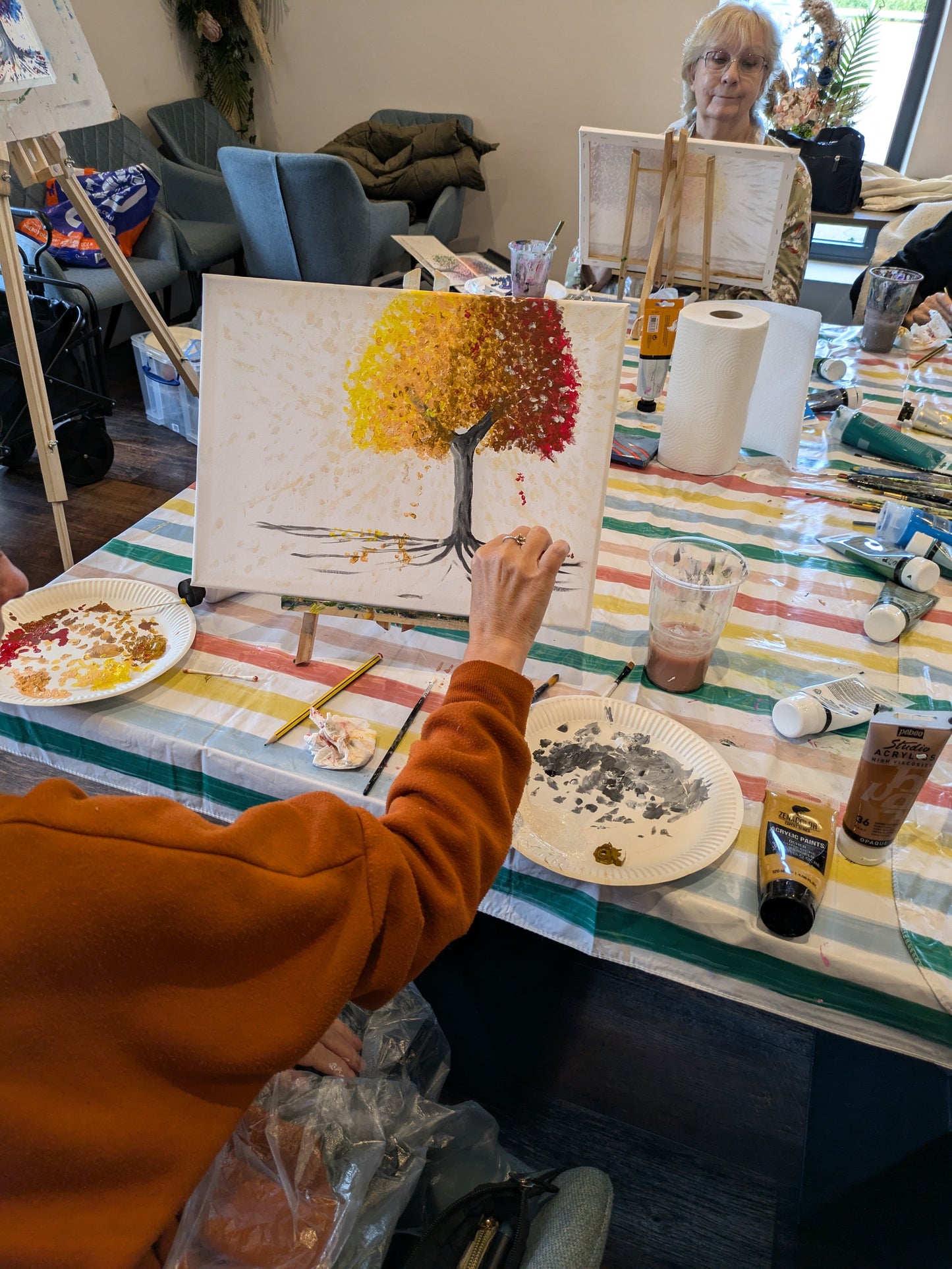 TREE OF HOPE - Painting Workshop at The Three Hammers Pub, St. Albans, Herts - Tuesday 11th MARCH 2025, 7.30pm