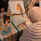 ROBIN RED BREAST - Painting Workshop at Megan's Restaurant, Welwyn, Hertfordshire - Tuesday 16th DECEMBER 2025, 7.30pm