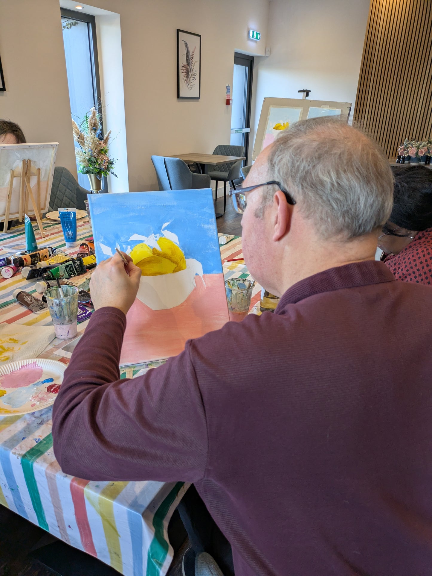 LEMONS STILL LIFE - Painting Workshop at Neighbourhood Bakes, Hitchin, Herts - Wednesday 26th MARCH 2025, 7pm