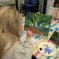 Acrylic Painting Course SPRING (April - Jun 25) - Weekly Classes exploring acrylic painting - The Eversfield Centre, Mill Hill, London, 10am weekly