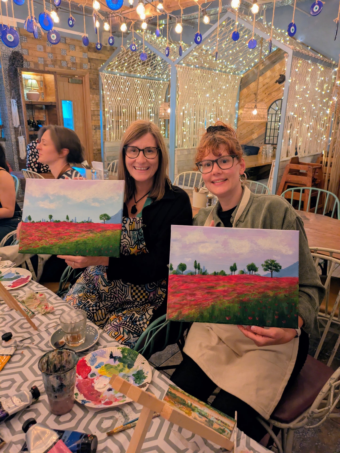 POPPY FIELD - Painting Workshop at The Howard Centre, Welwyn - Sunday 21st September 2025, 1.30pm