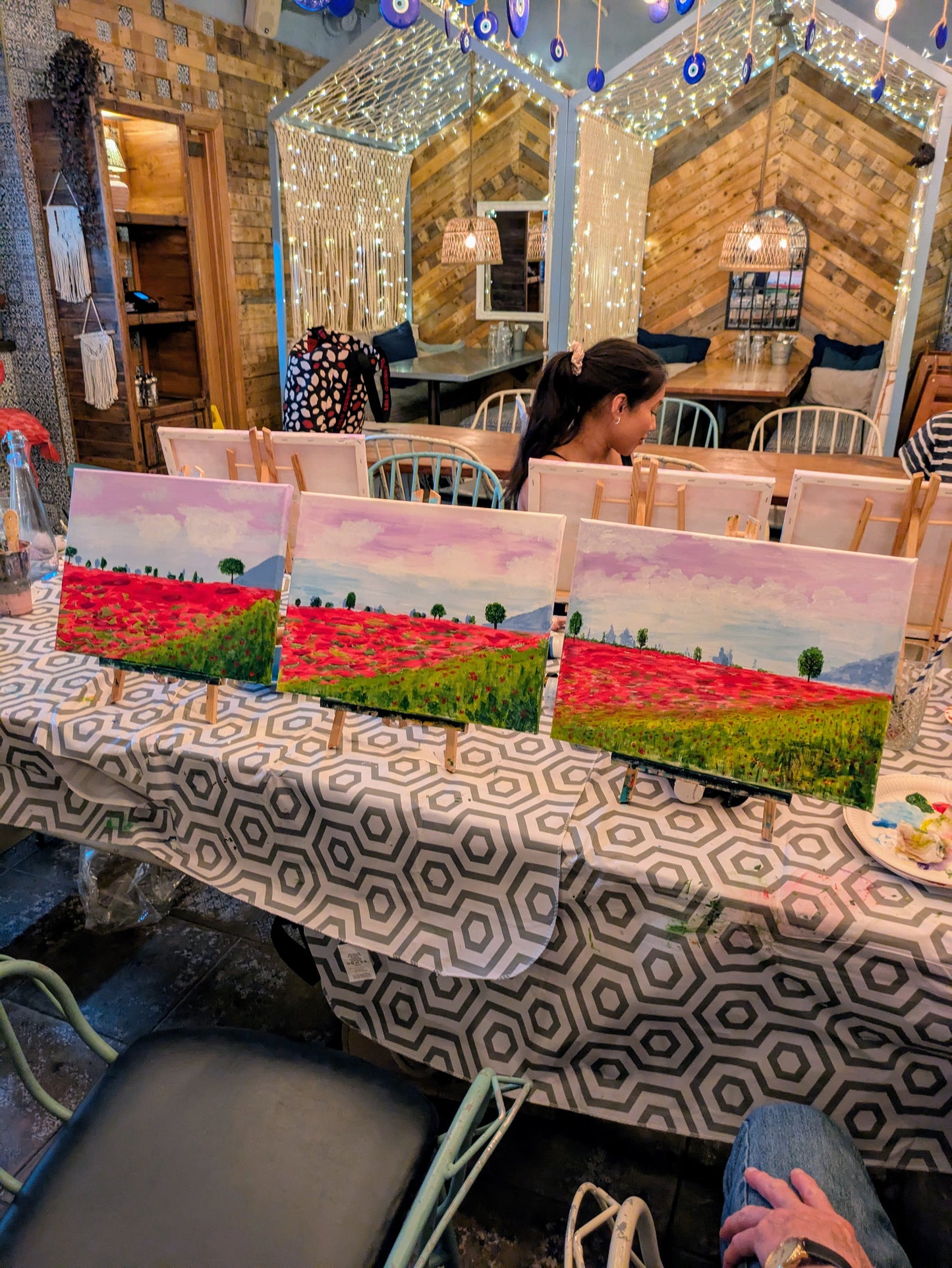 POPPY FIELD - Painting Workshop at The Howard Centre, Welwyn - Sunday 21st September 2025, 1.30pm