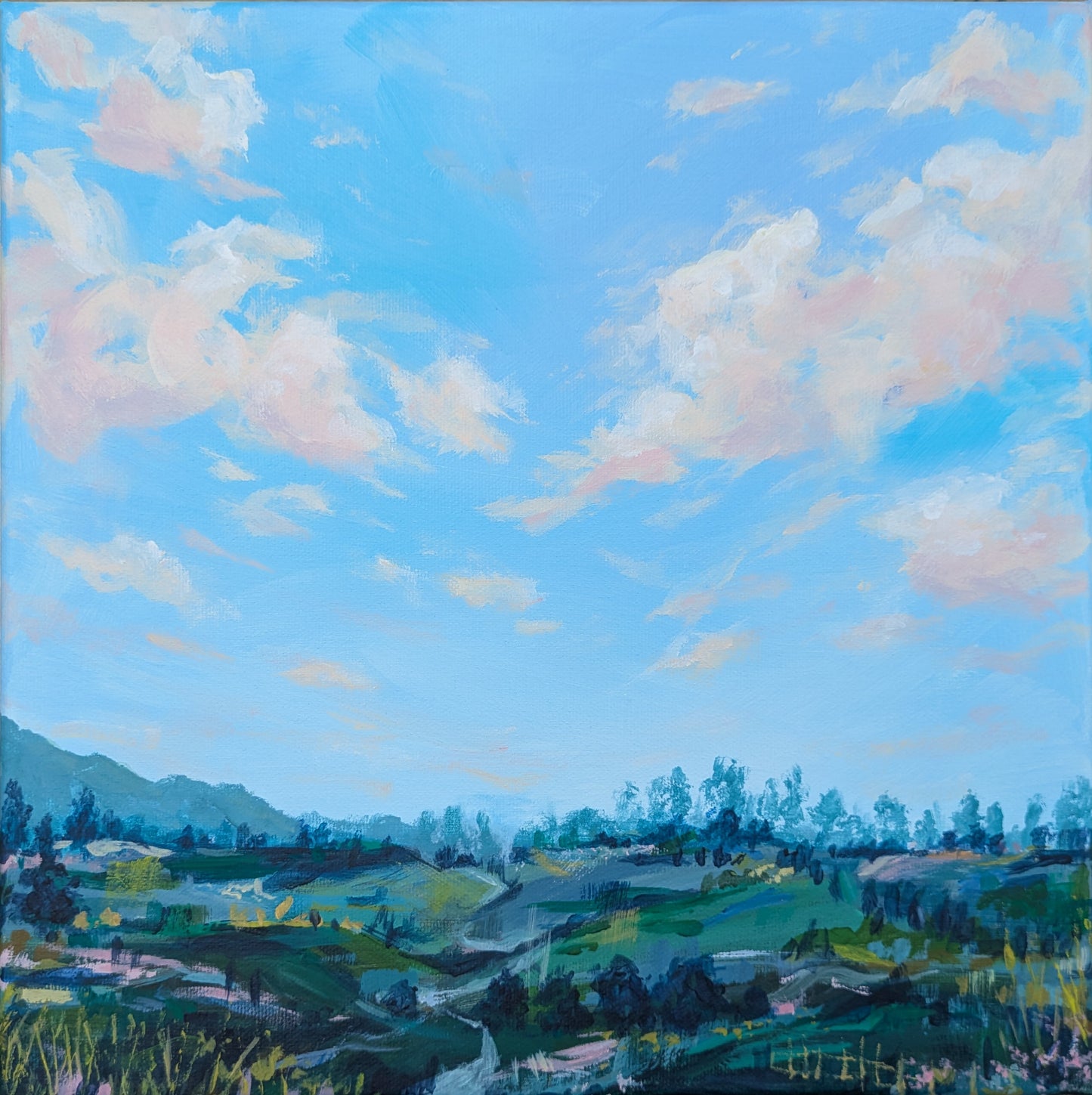 Hidden Creek (30x30cm)
