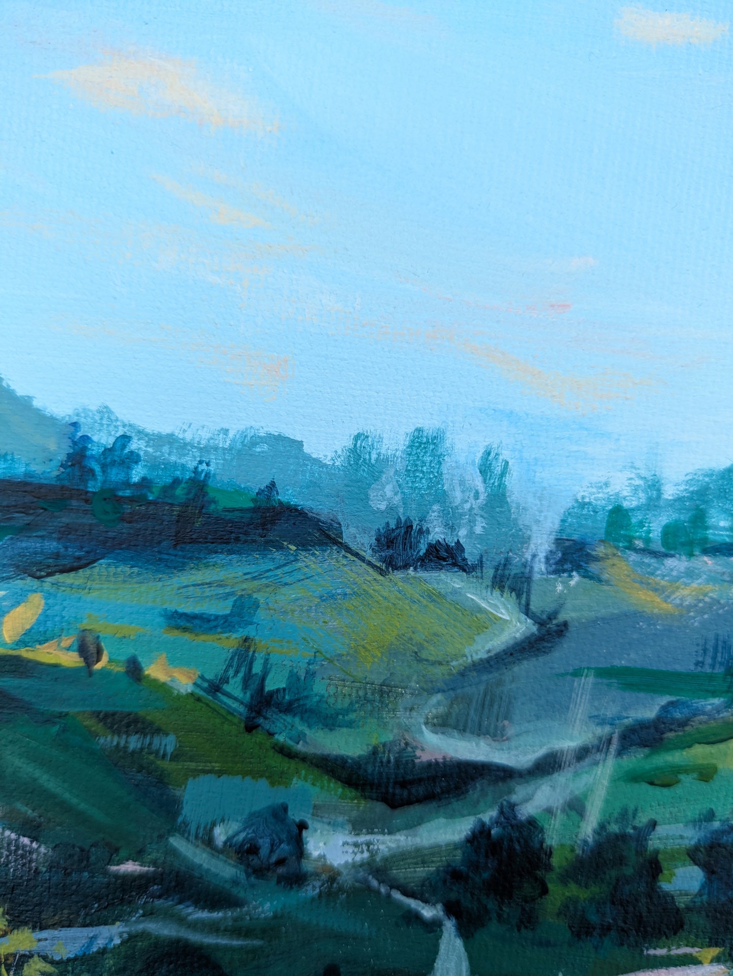Hidden Creek (30x30cm)