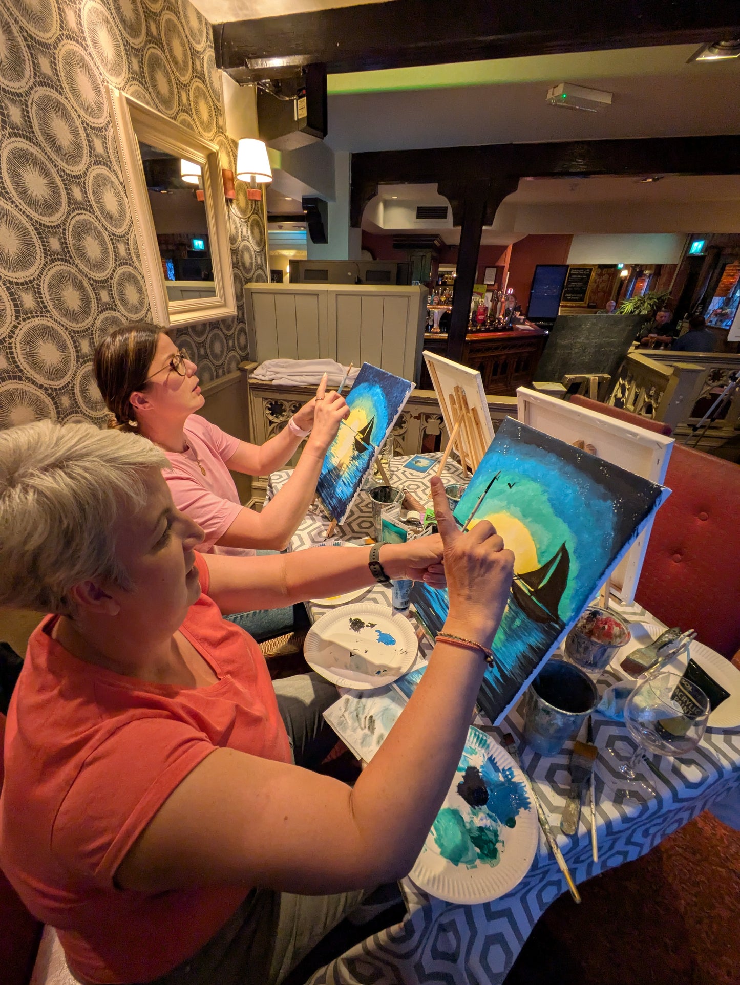 SAIL AWAY - Painting Workshop at The Glasshouse, Hitchin - Tuesday 28th APRIL 2026, 7.30pm