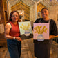 YELLOW SAKURA - Painting Workshop at Megan's Restaurant, Welwyn - Tuesday 1st OCTOBER 2025, 10am