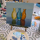 Weekly Acrylic Painting Classes, Hertfordshire - TUESDAY Morning Course - 7 week WINTER TERM #2 (Nov - Dec 25) - Datchworth Parish Church Hall, Hertfordshire