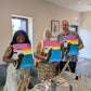 SANTORINI NIGHTS - Sip & Paint Workshop at The Griffin, Whetstone, London - Thursday 22nd OCTOBER 2026, 7.30pm