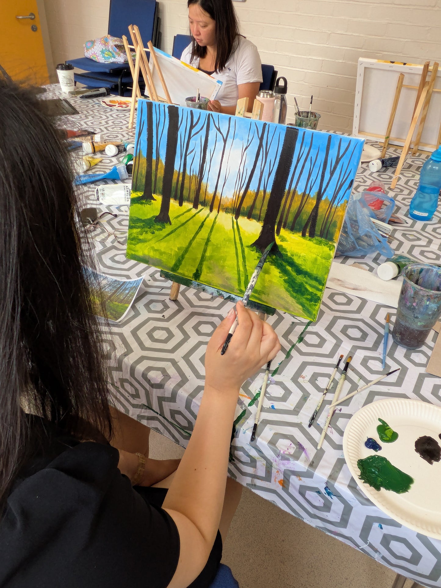WEEKLY ACRYLIC PAINTING CLASSES - THURSDAY Morning Course - 6 week Winter block (Jan - Feb 26) - The Eversfield Centre, Mill Hill, London
