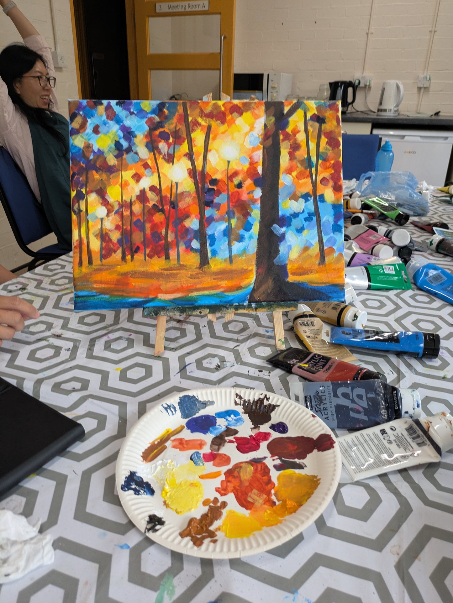 WEEKLY ACRYLIC PAINTING CLASSES - THURSDAY Morning Course - 6 week Winter block (Jan - Feb 26) - The Eversfield Centre, Mill Hill, London