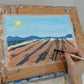 LAVENDER FIELD - Painting Workshop at Megan's Welwyn, Hertfordshire - Wednesday 19th NOVEMBER 2025, 7.30pm