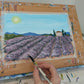LAVENDER FIELD - Painting Workshop at Megan's Welwyn, Hertfordshire - Wednesday 19th NOVEMBER 2025, 7.30pm
