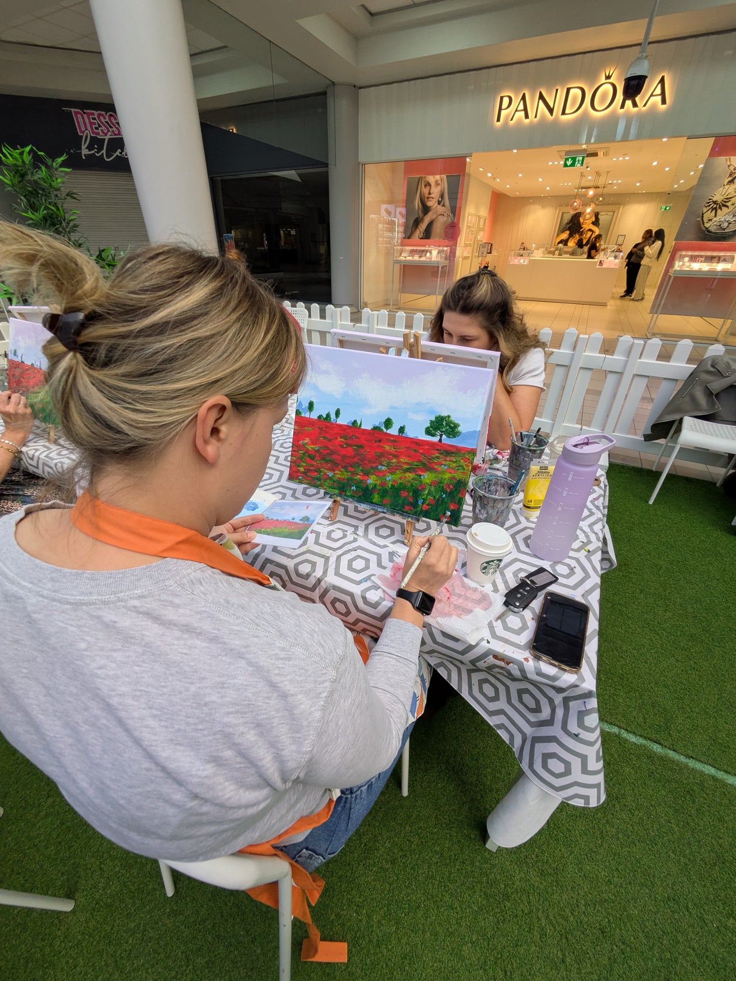 POPPY FIELD - Painting Workshop at Kids n' Joy  Café, Crouch End, London - Wednesday 13th MAY 2026, 10am