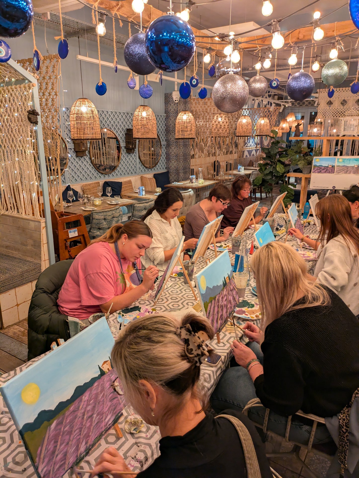 LAVENDER FIELD - Painting Workshop at The Crabtree, Hemel Hempstead, Hertfordshire - Wednesday 21st JANUARY 2026, 7.30pm