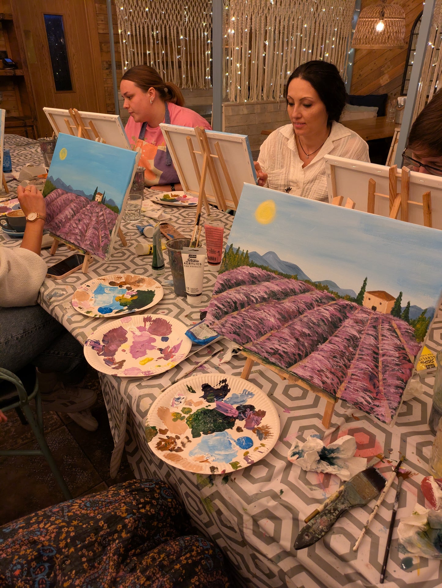 LAVENDER FIELD - Painting Workshop at The Crabtree, Hemel Hempstead, Hertfordshire - Wednesday 21st JANUARY 2026, 7.30pm