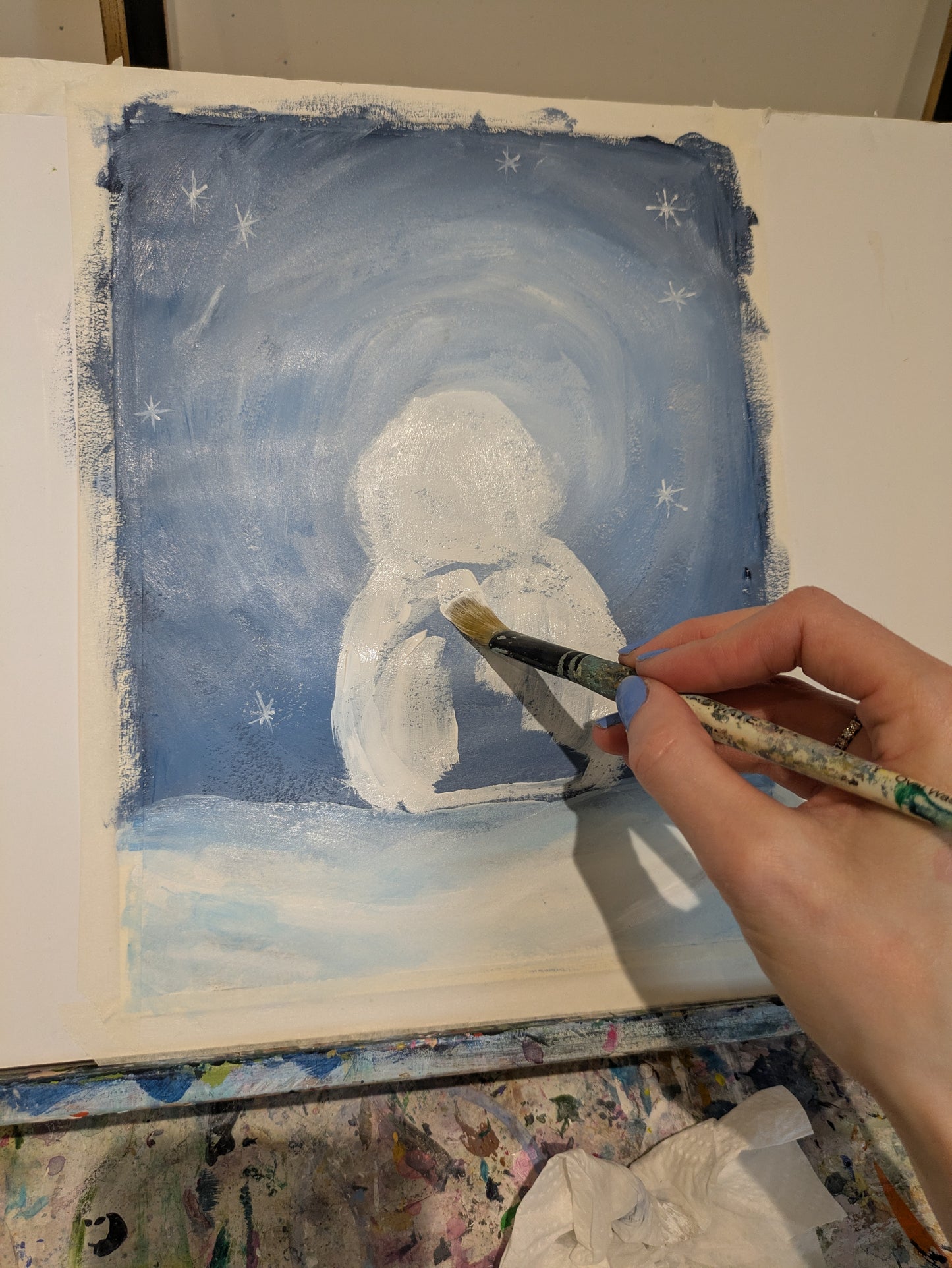 CHEEKY SNOWMAN - Painting Workshop at The Crabtree, Hemel Hempstead, Herts - Wednesday 17th DECEMBER 2025, 7.30pm