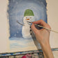 CHEEKY SNOWMAN - Painting Workshop at The Crabtree, Hemel Hempstead, Herts - Wednesday 17th DECEMBER 2025, 7.30pm