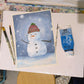 CHEEKY SNOWMAN - Painting Workshop at The Crabtree, Hemel Hempstead, Herts - Wednesday 17th DECEMBER 2025, 7.30pm