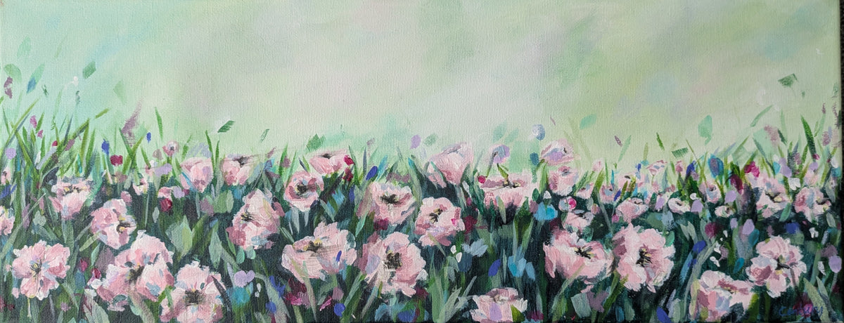 In the Meadow - Pink (50x20cm)