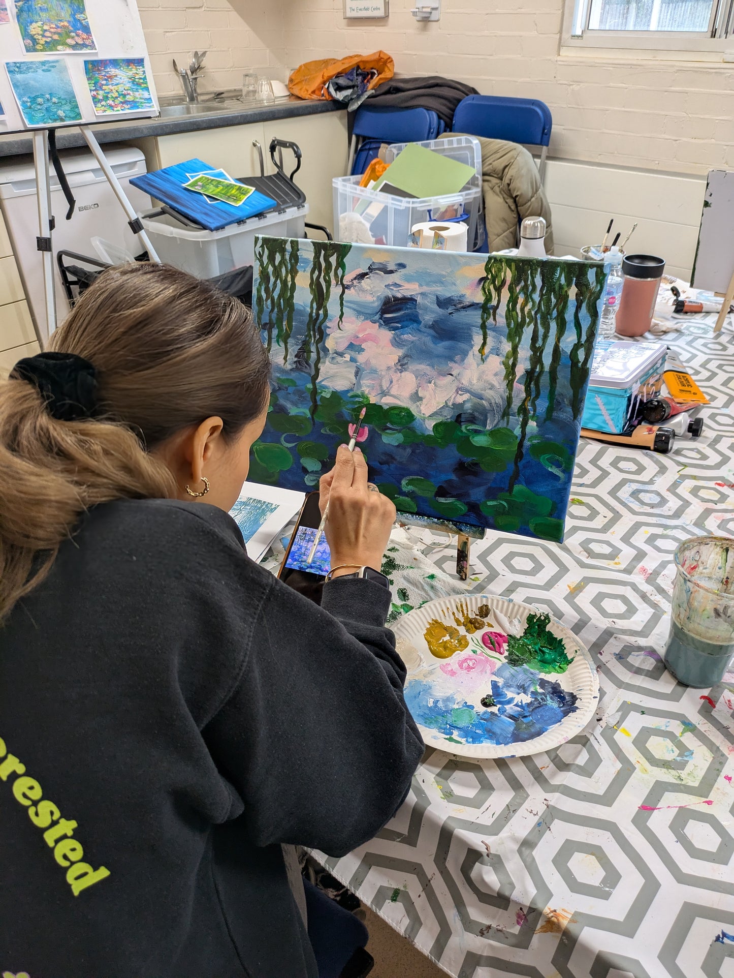 WEEKLY ACRYLIC PAINTING CLASSES - THURSDAY Morning Course - 8 week Summer block (June - July 26) - The Eversfield Centre, Mill Hill, London