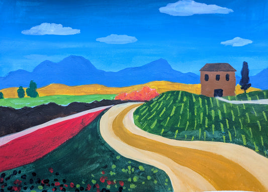 HOCKNEY'S WAY - Painting Workshop at Megan's Restaurant, Welwyn, Hertfordshire - Thursday 14th May 2026, 7.30pm