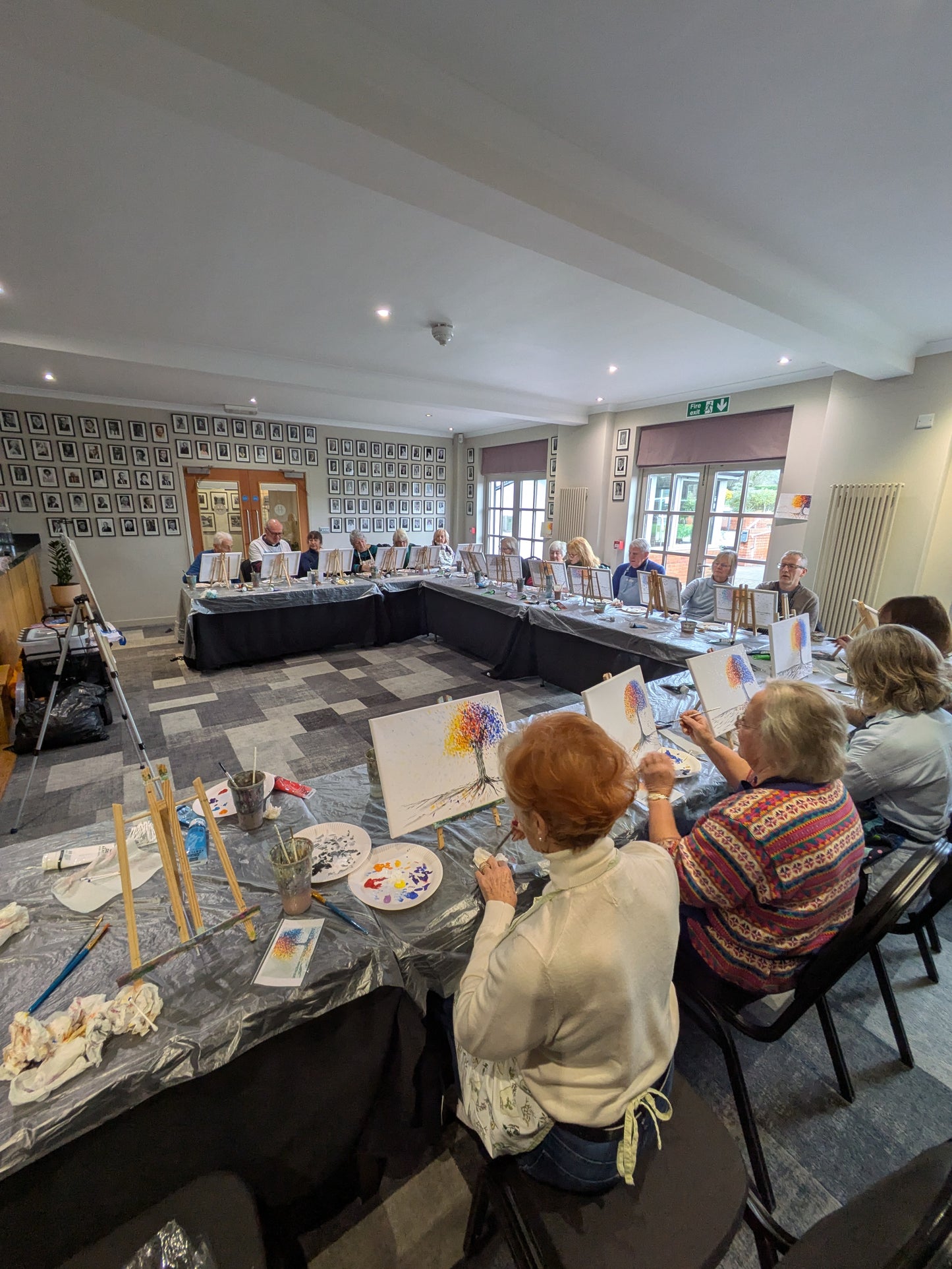 CORPORATE PAINTING WORKSHOP - Team building event!