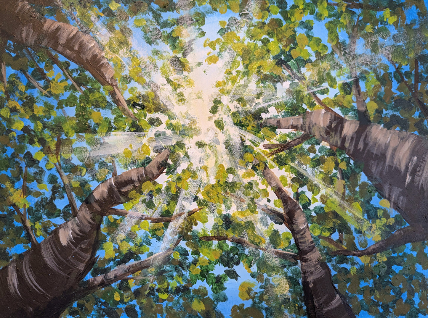 LOOK UP - Painting Workshop at The Three Hammers, Mill Hill, London - Tuesday 7th APRIL 2026, 7.30pm