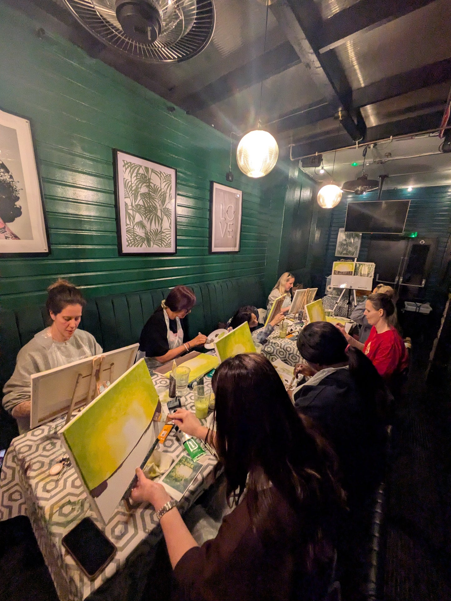 TWILIGHT FALLS - Sip & Paint Workshop at The Griffin, Whetstone, London - Thursday 20th AUGUST 2026, 7.30pm