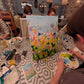 ABSTRACT WILDFLOWERS - FAMILY Painting Workshop at Kids N' Joy Café, Crouch End, London - Wednesday 19th AUGUST 2026, 10am