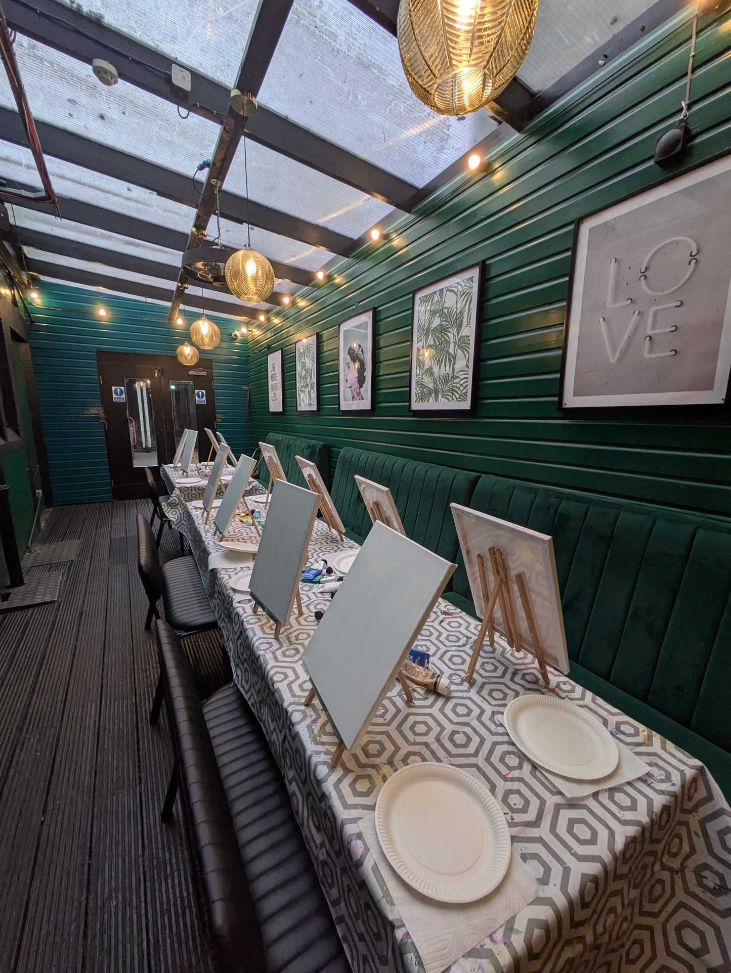 NORTHERN LIGHTS - Painting Workshop at Megan's Restaurant, Welwyn Garden City, Herts - Wednesday 2nd DECEMBER 2026, 10am