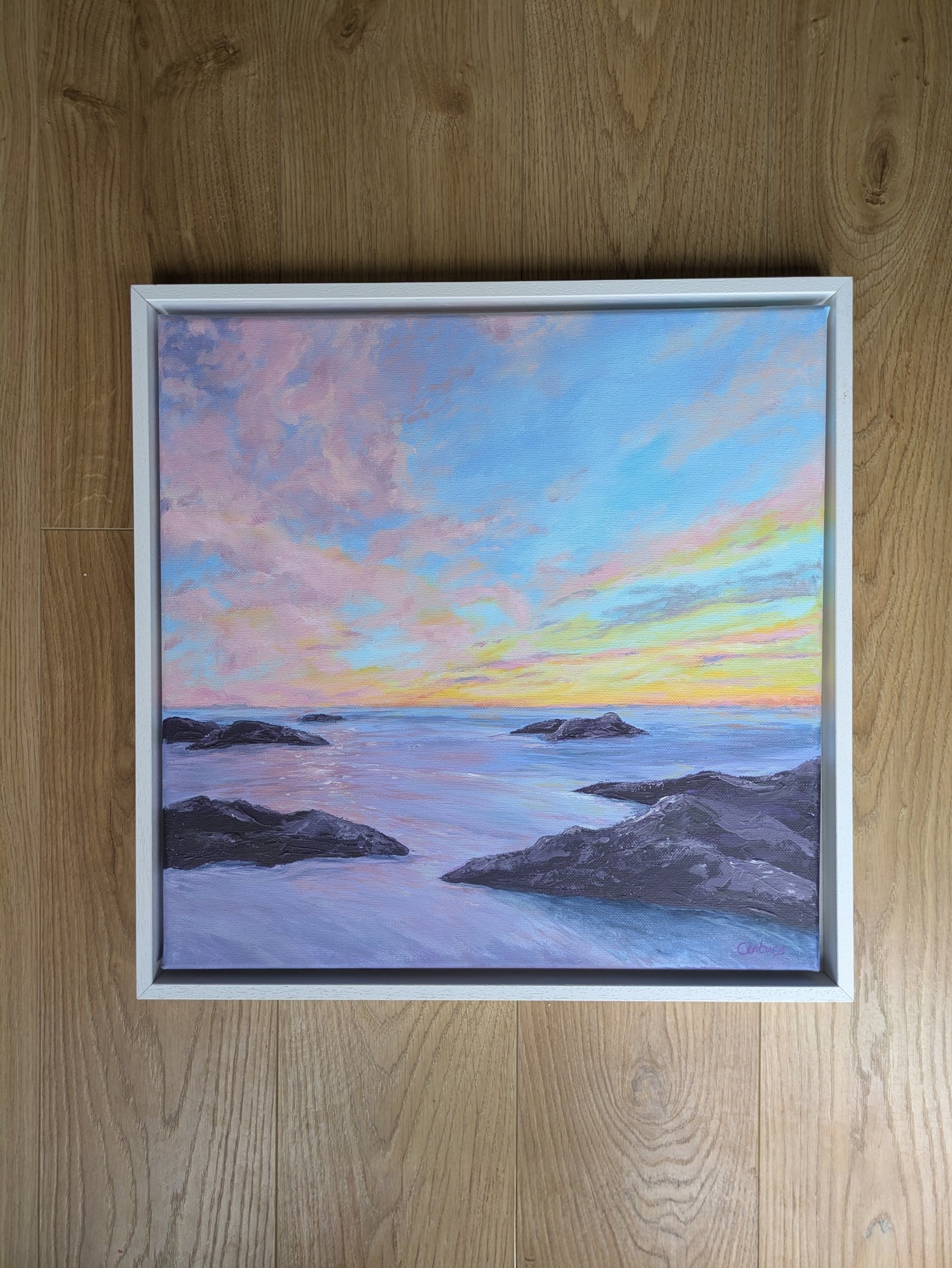 Afterglow (40x40cm)