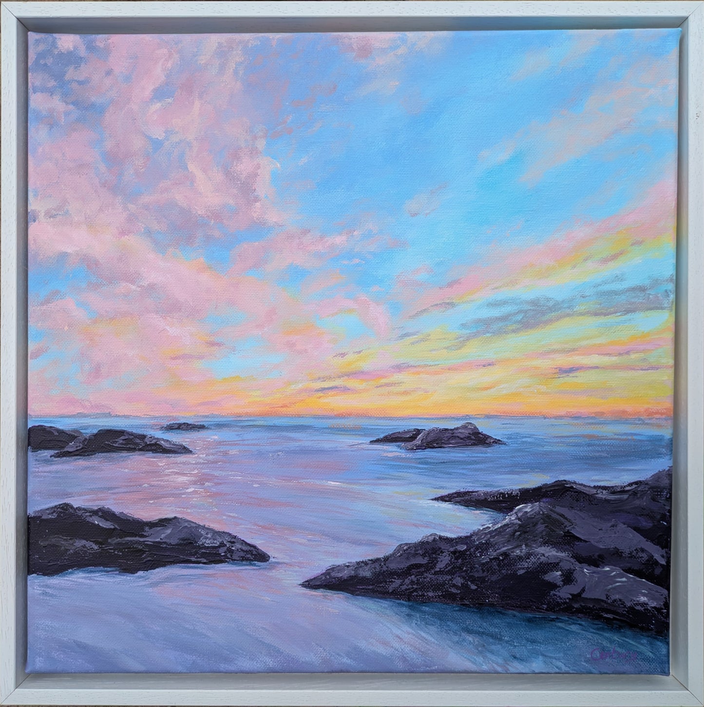 Afterglow (40x40cm)