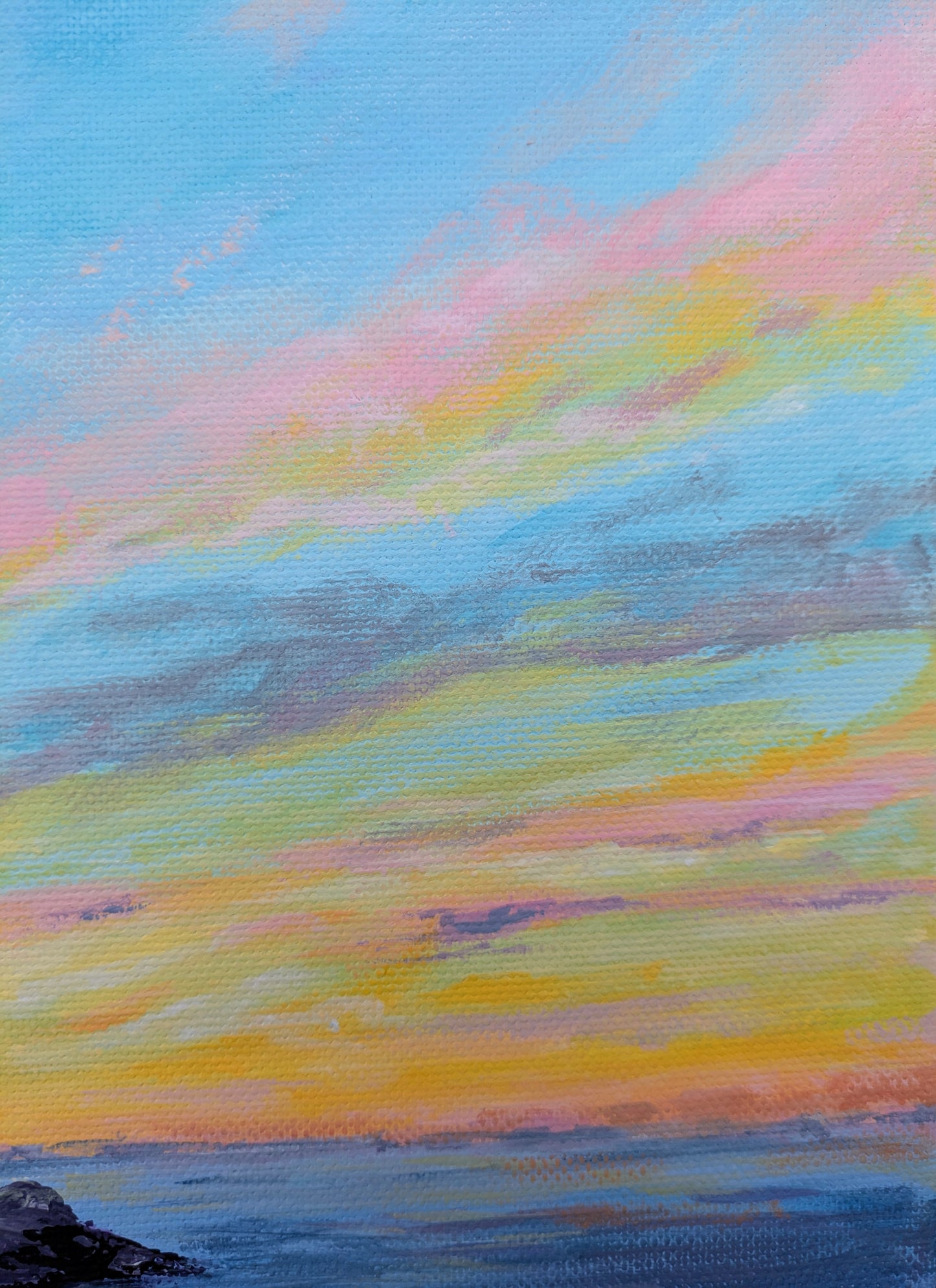 Afterglow (40x40cm)