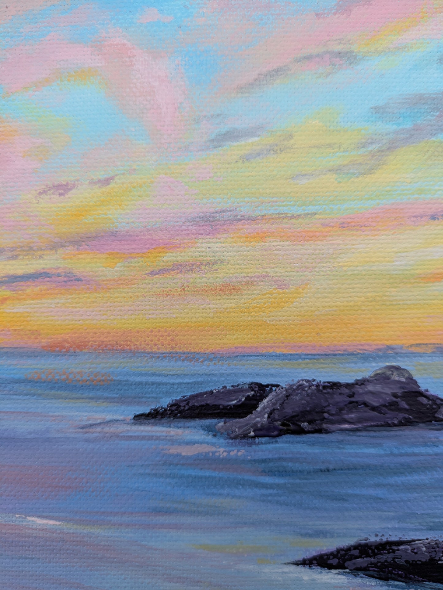 Afterglow (40x40cm)