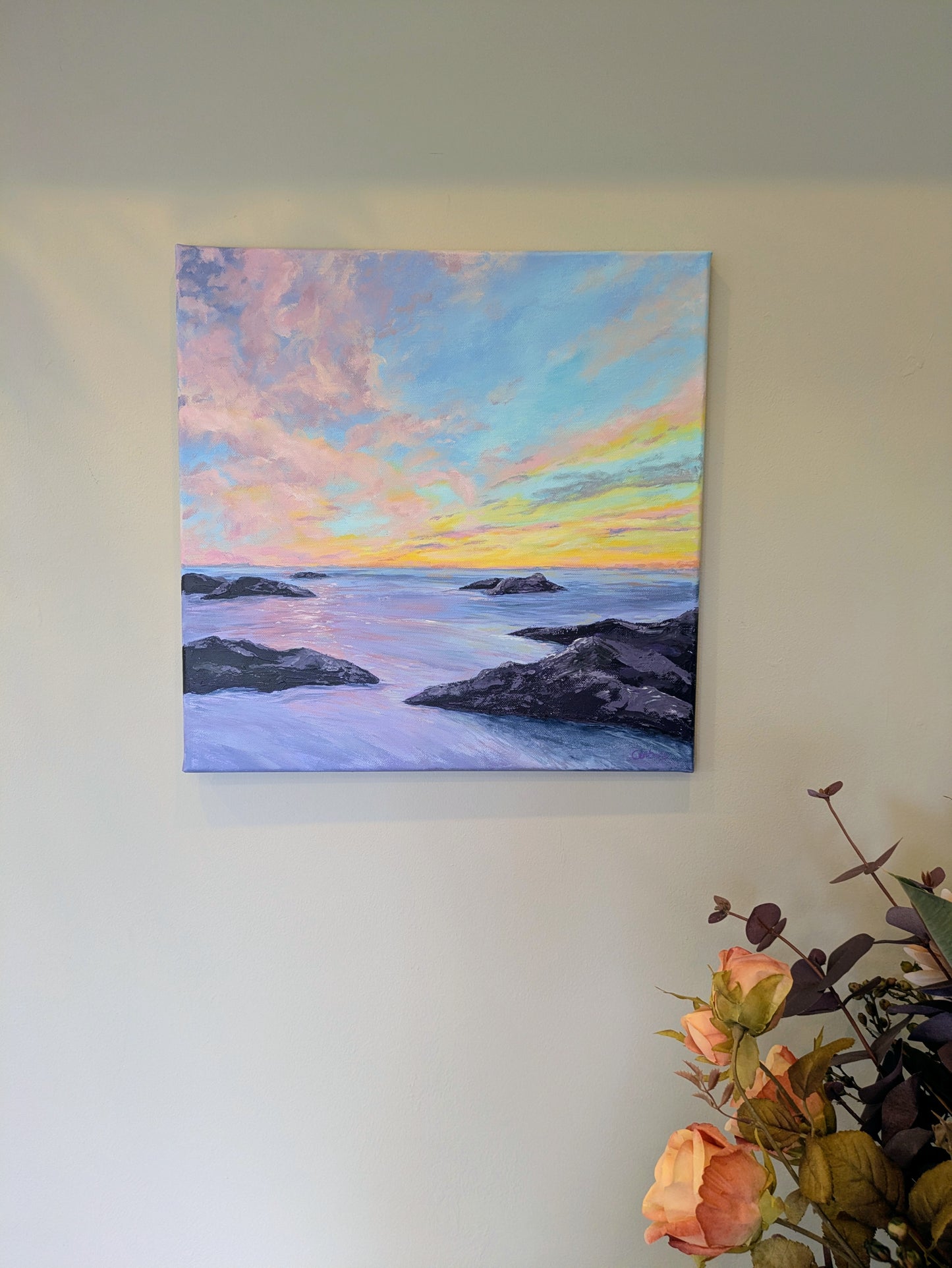 Afterglow (40x40cm)