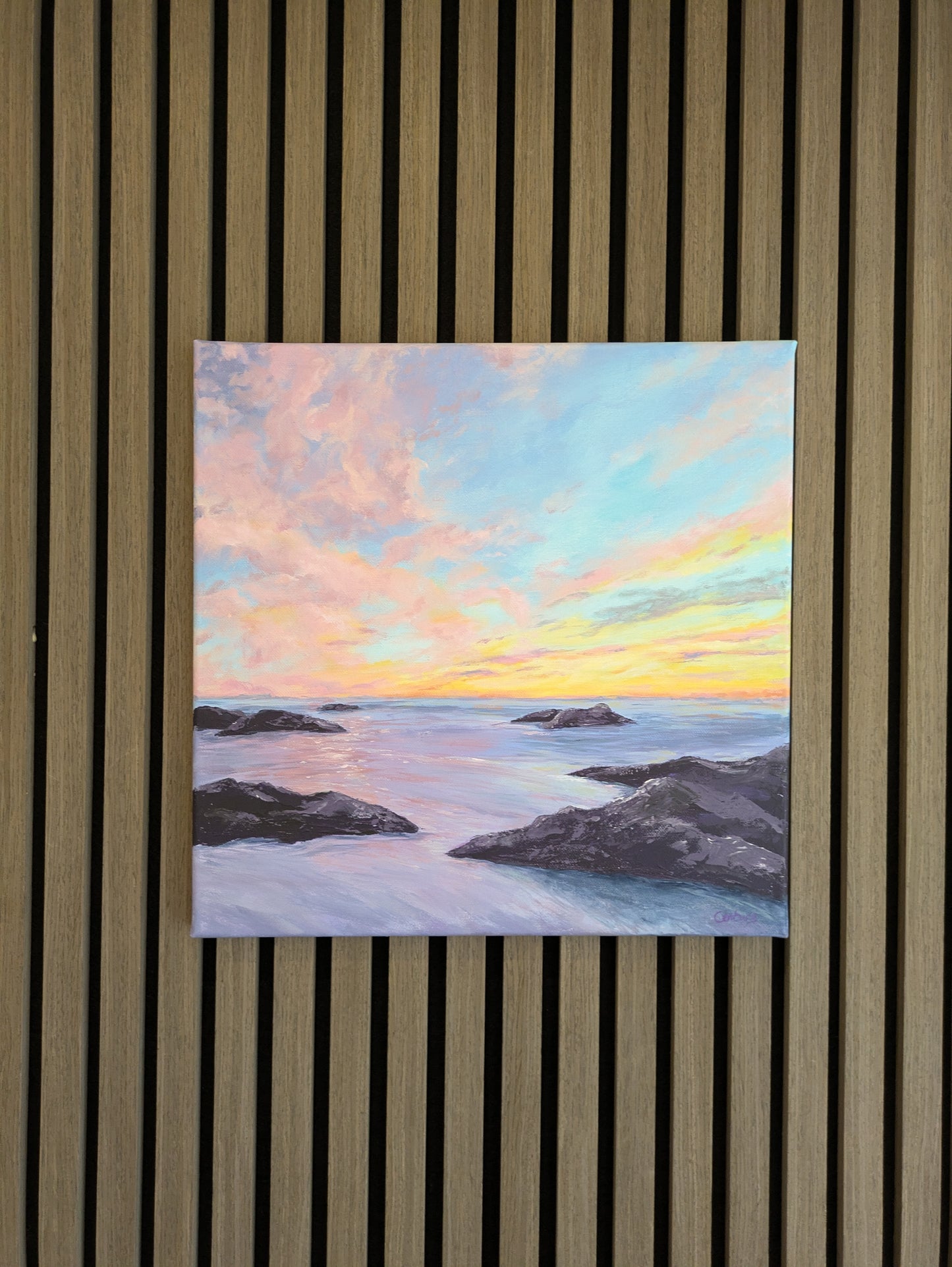 Afterglow (40x40cm)