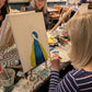 PROUD PEACOCK - Painting Workshop at The Glasshouse, Hitchin, Hertfordshire - Wednesday 30th SEPTEMBER 2026, 7.30pm