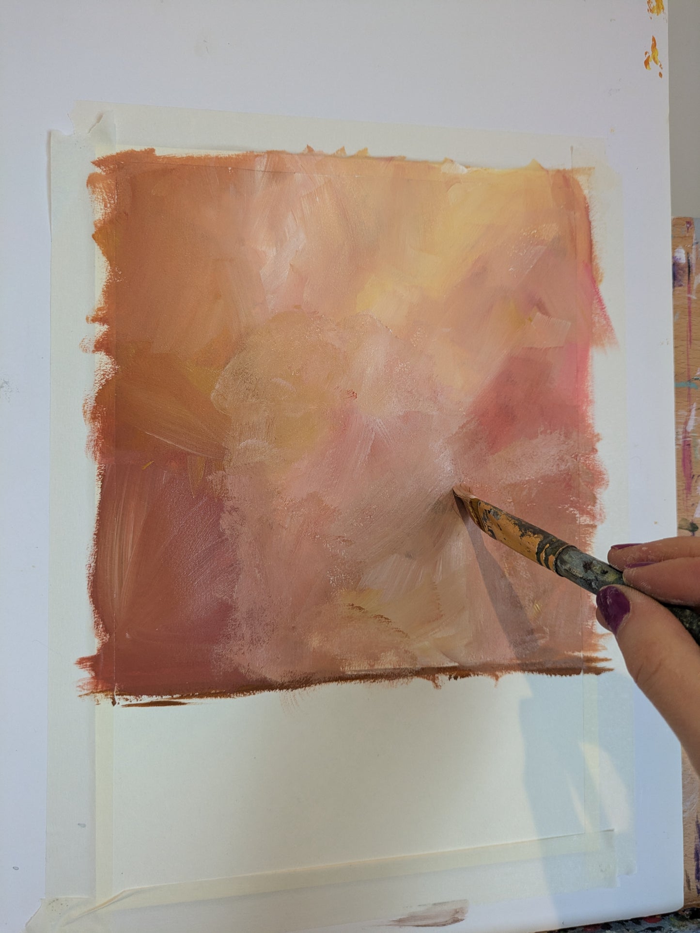 WINE O'CLOCK - Painting Workshop at Megan's Restaurant, Welwyn Garden City, Hertfordshire - Thursday 16th JULY 2026, 7.30pm