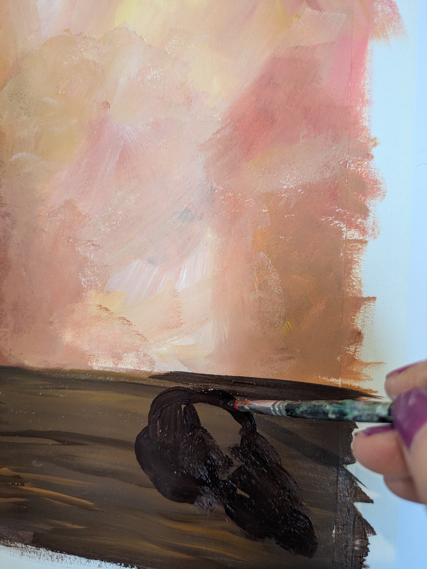 WINE O'CLOCK - Painting Workshop at Megan's Restaurant, Welwyn Garden City, Hertfordshire - Thursday 16th JULY 2026, 7.30pm
