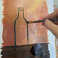 WINE O'CLOCK - Painting Workshop at Megan's Restaurant, Welwyn Garden City, Hertfordshire - Thursday 16th JULY 2026, 7.30pm