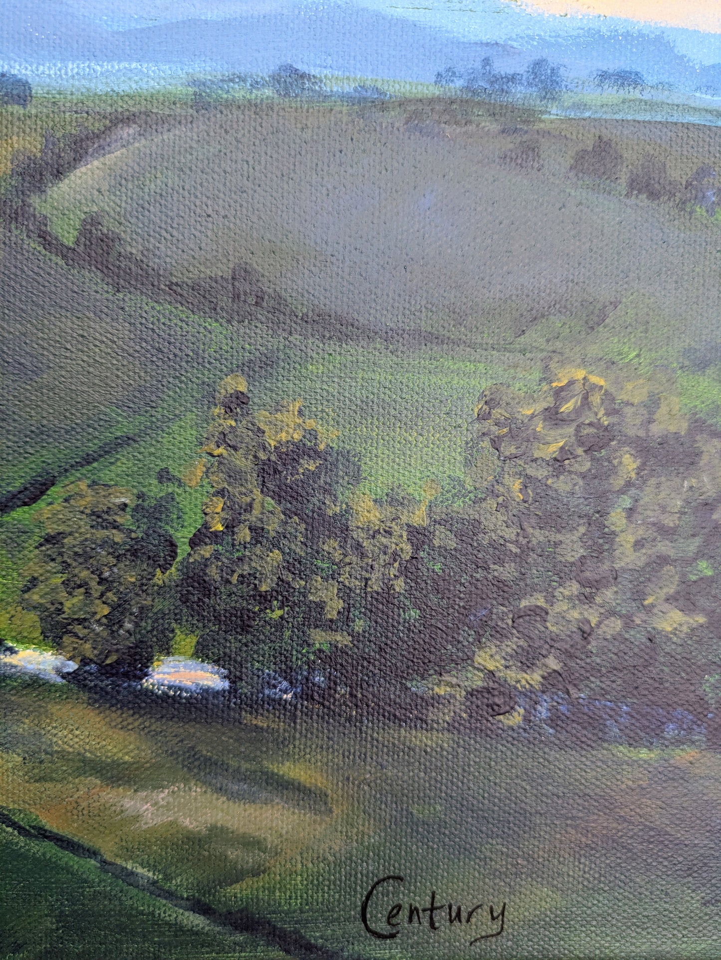 At the End of the Day (80x80cm)