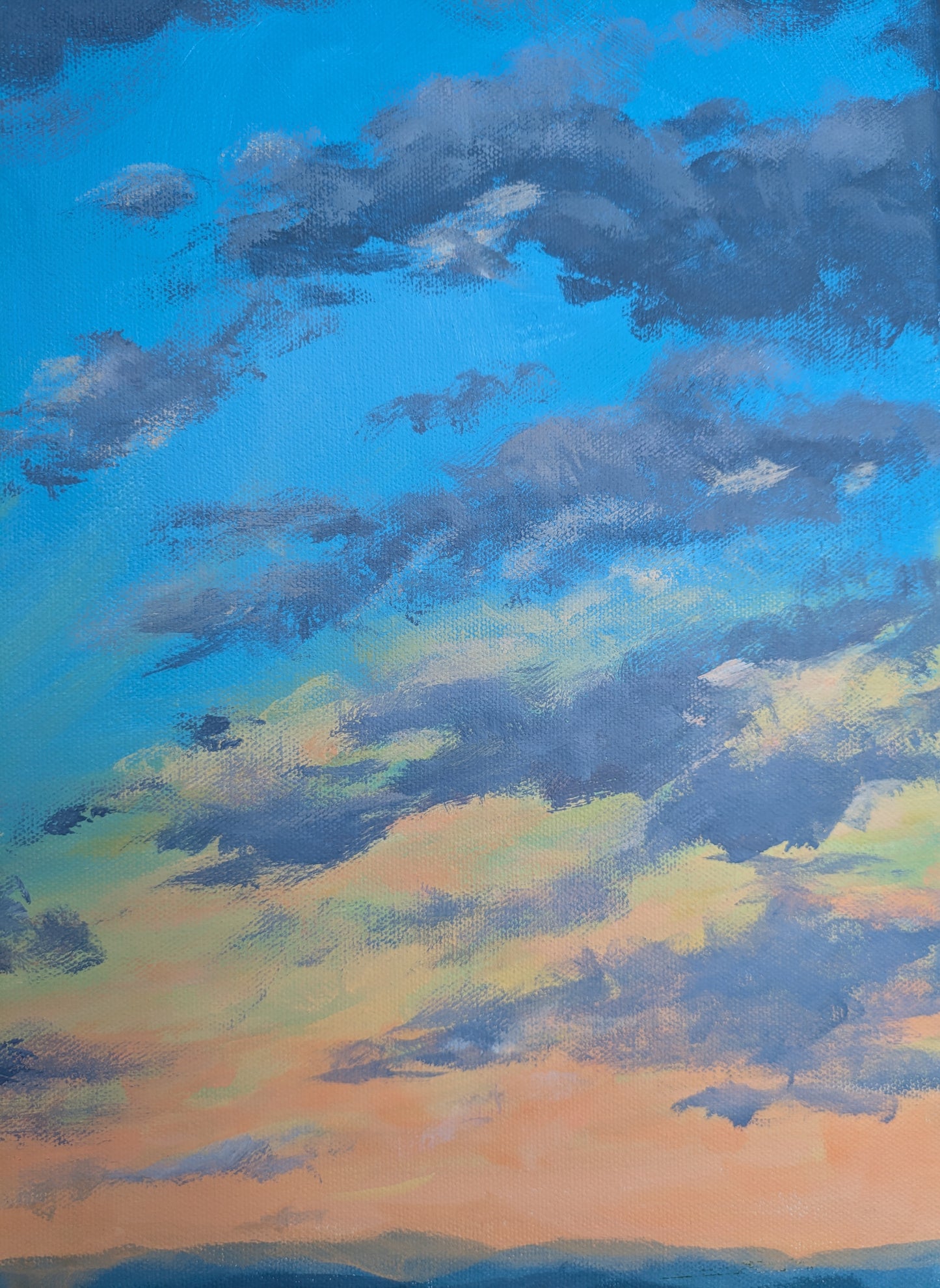 At the End of the Day (80x80cm)
