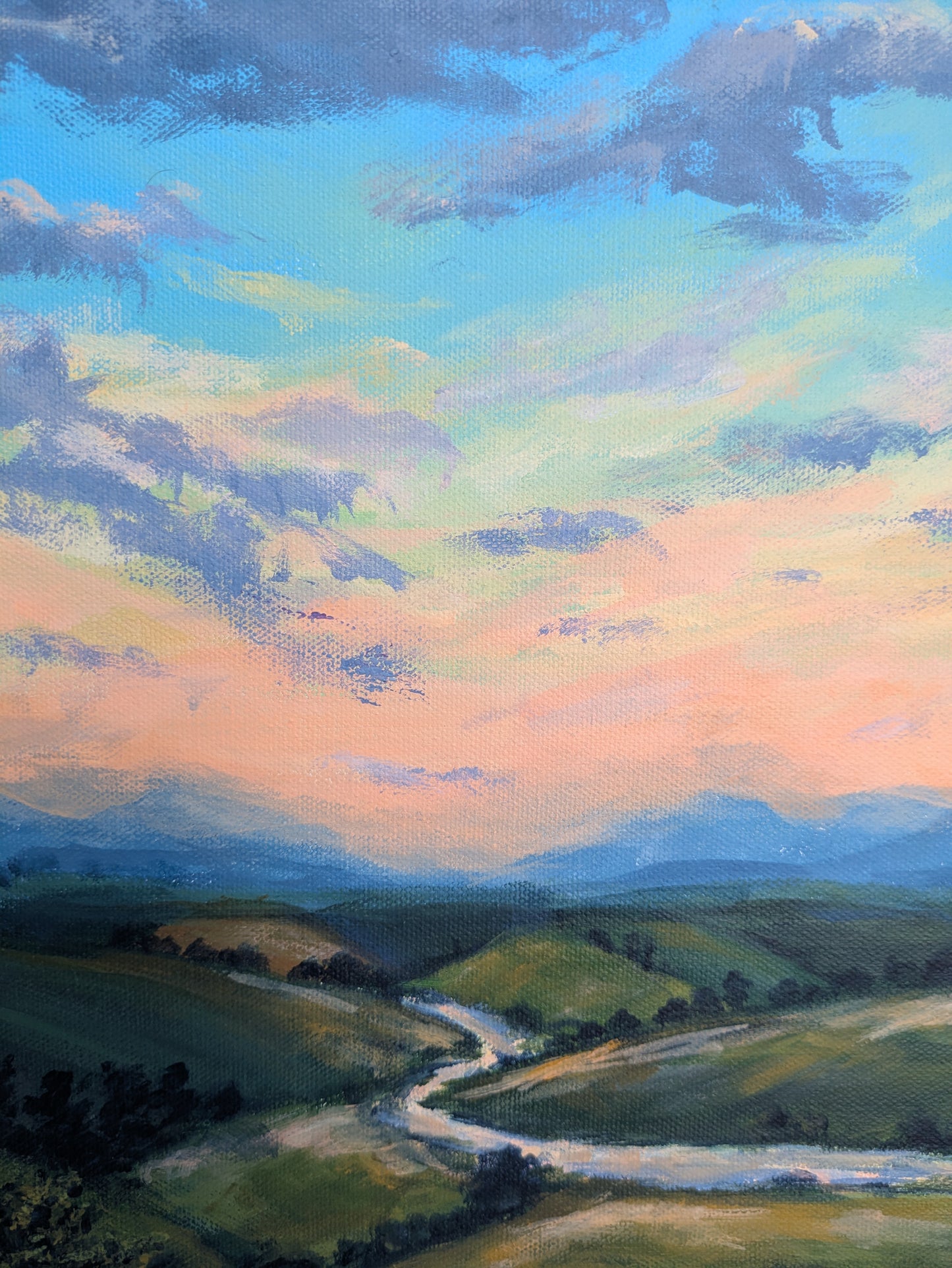 At the End of the Day (80x80cm)