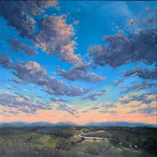At the End of the Day (80x80cm)