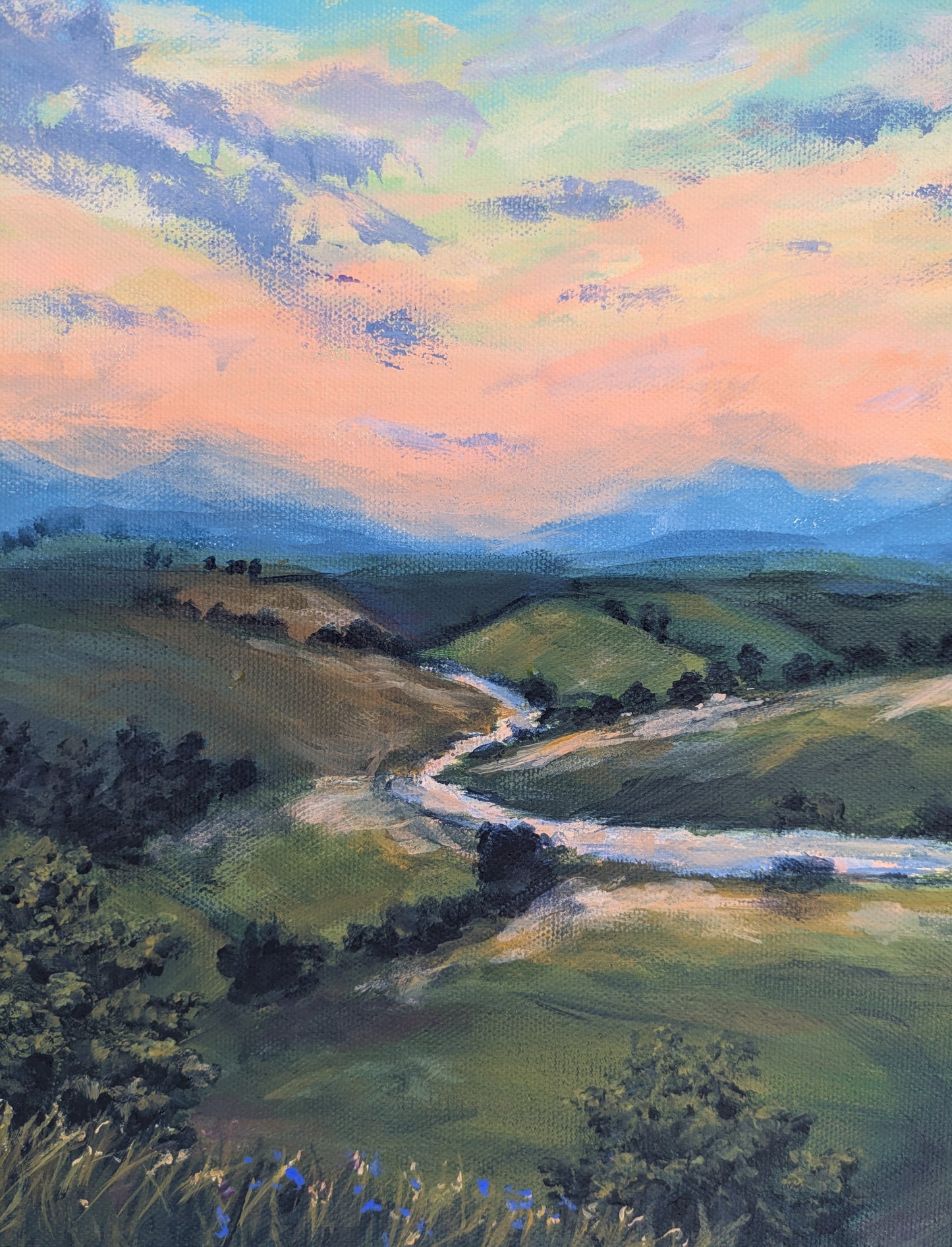 At the End of the Day (80x80cm)
